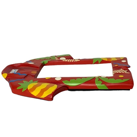 Hawaiian Shirt Photo Picture Frame Portrait Orientation For 3 1/2" X 5" Photo - Picture 4 of 15